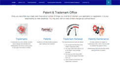 Desktop Screenshot of patenttrademarkoffice.org